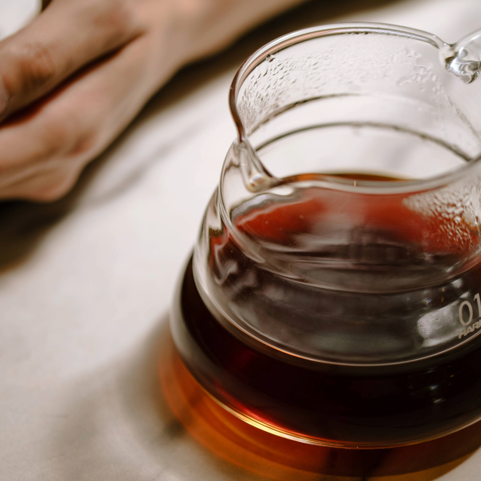 HARIO ハリオ V60 グラスサーバー 600 ml(2-5杯用)