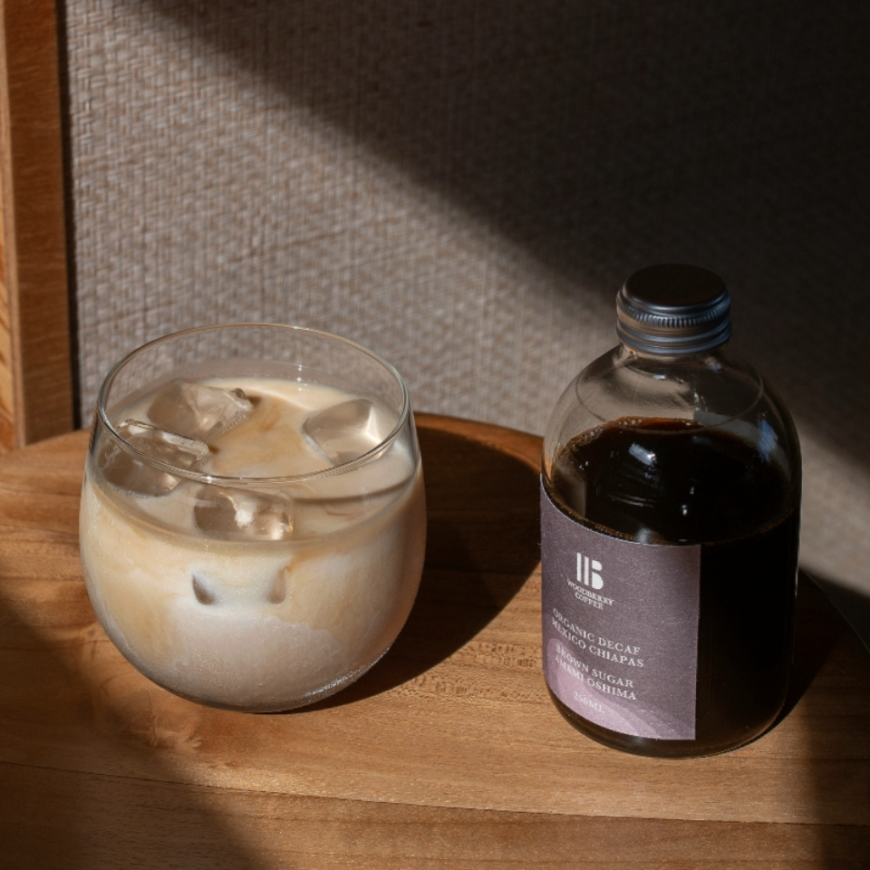 コーヒーシロップ 「メキシコ チアパス デカフェ」 ギフトボックス (加糖) 250ml × 2本入り