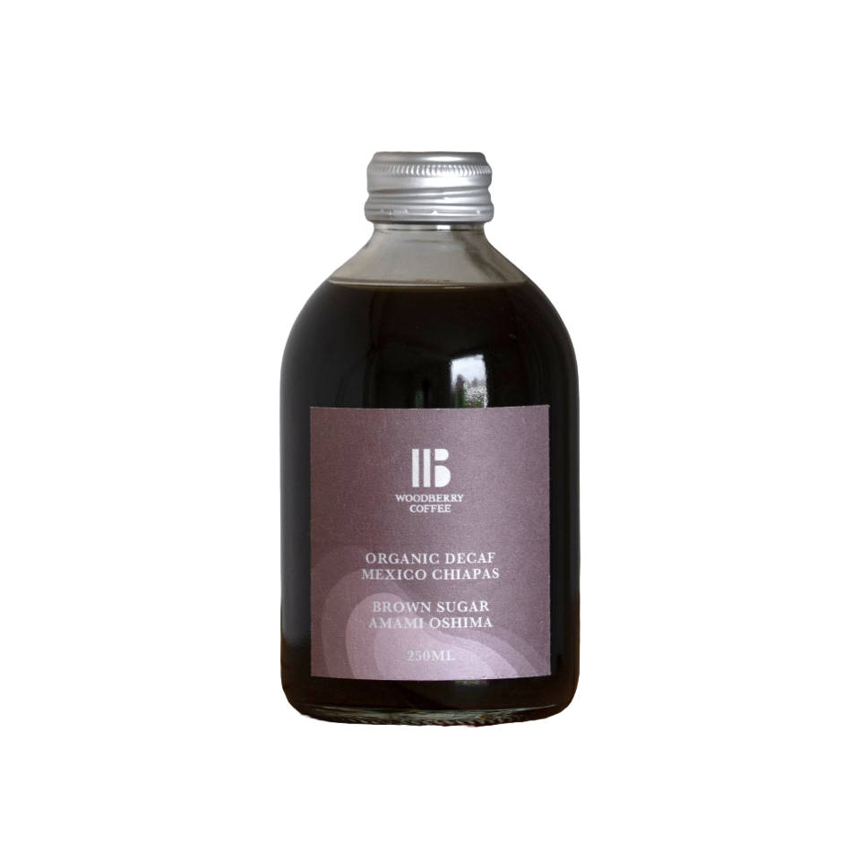 コーヒーシロップ 「メキシコ チアパス デカフェ」 (加糖) 250ml